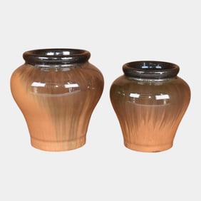 Fulper RAFCO Vintage Art Pottery Flambe Glaze Ceramic Vases