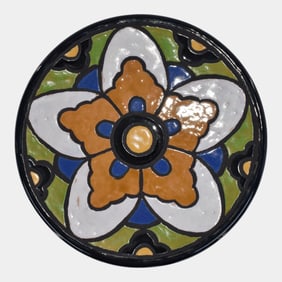 North Dakota School of Mines UND 1932 Pottery Ceramic Wall Plate Miller