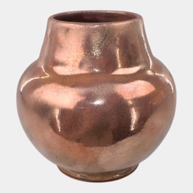 James Haggerty, Santa Barbara Studio Pottery Luster Ceramic Vase