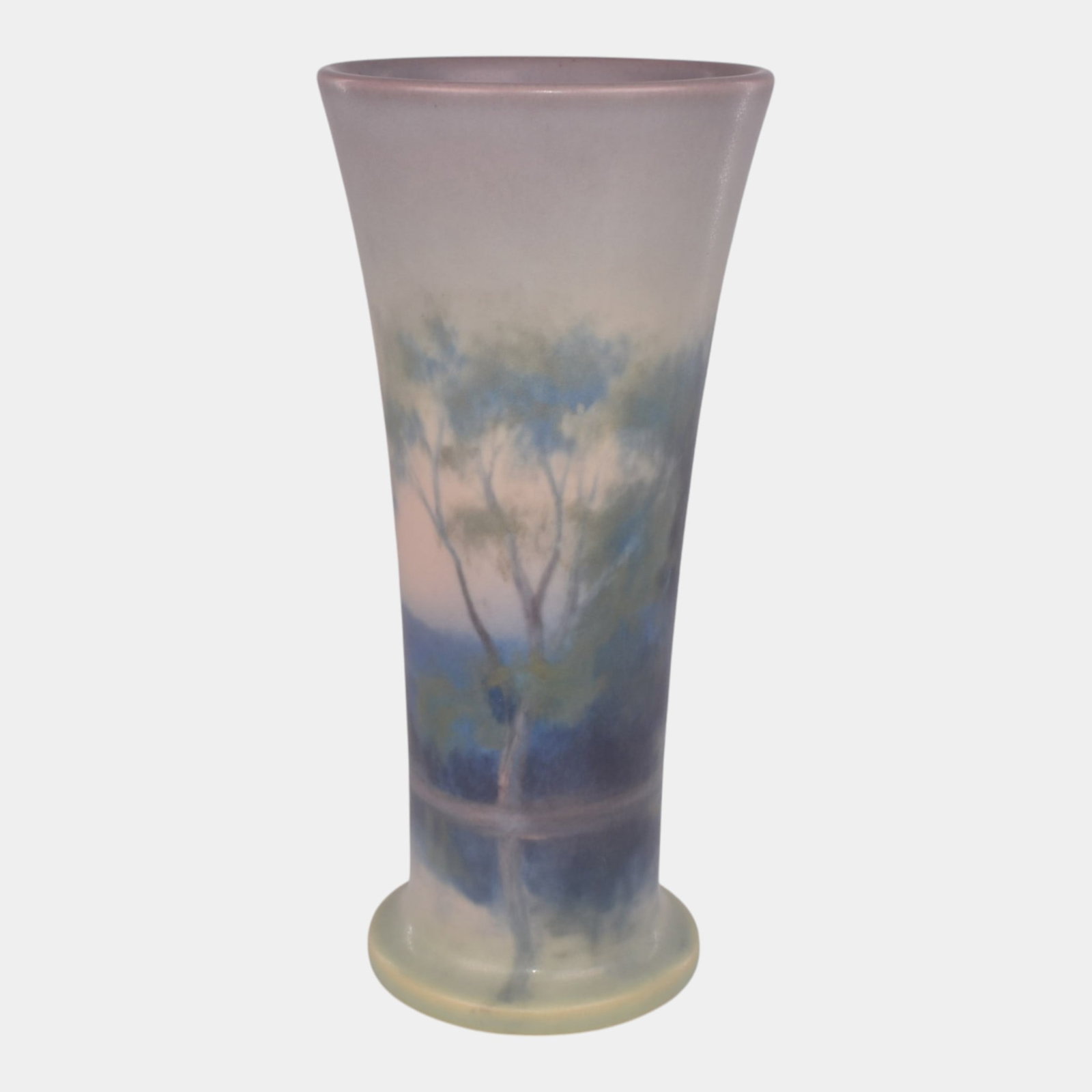 Rookwood Vintage 1923 Scenic Vellum 1357E Rothenbusch: We offer in house shipping on all items. Plus spend $2000 on winning bids and your shipping is free. Rookwood Vintage 1923 Scenic Vellum 1357E Rothenbusch Great color and artwork.Excellent original co