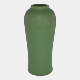 Van Briggle 1905 Vintage Art Pottery Matte Green Vase 343