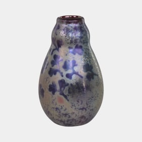 Weller Sicard Art Nouveau Pottery Iridescent Luster Ceramic Vase