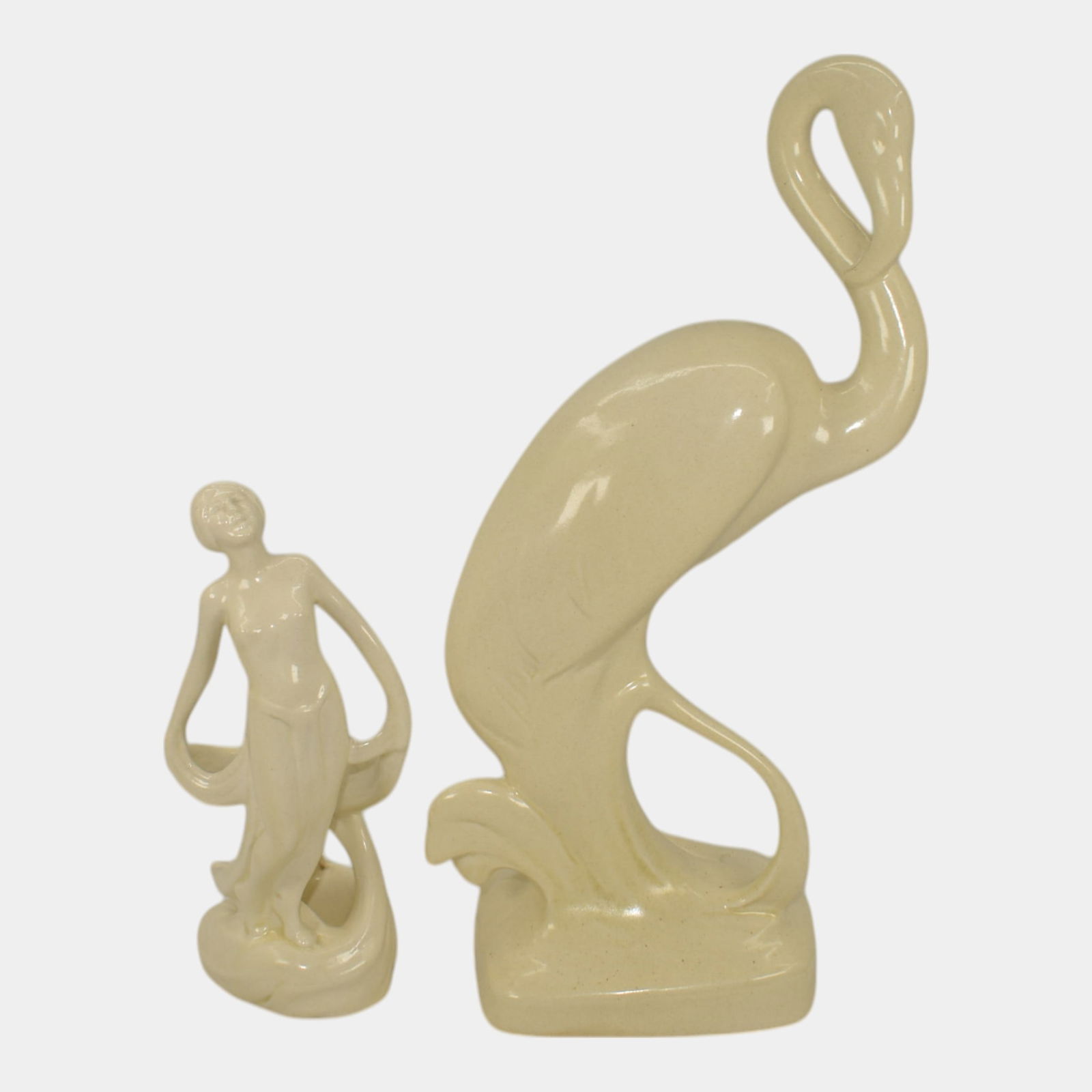 Cowan Pottery Flamingo and Dancing Woman Figurine (1 of 6)