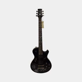 5FDP Five Fingered Death Punch Band Hand Signed Pro-Mod Charvel Guitar & Concert Ticket