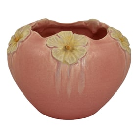 Ephraim Faience 2014 Hand Made Pottery Posies Ceramic Bowl G24