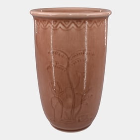 Rookwood 1945 Vintage Art Pottery Scenic Vase 6792