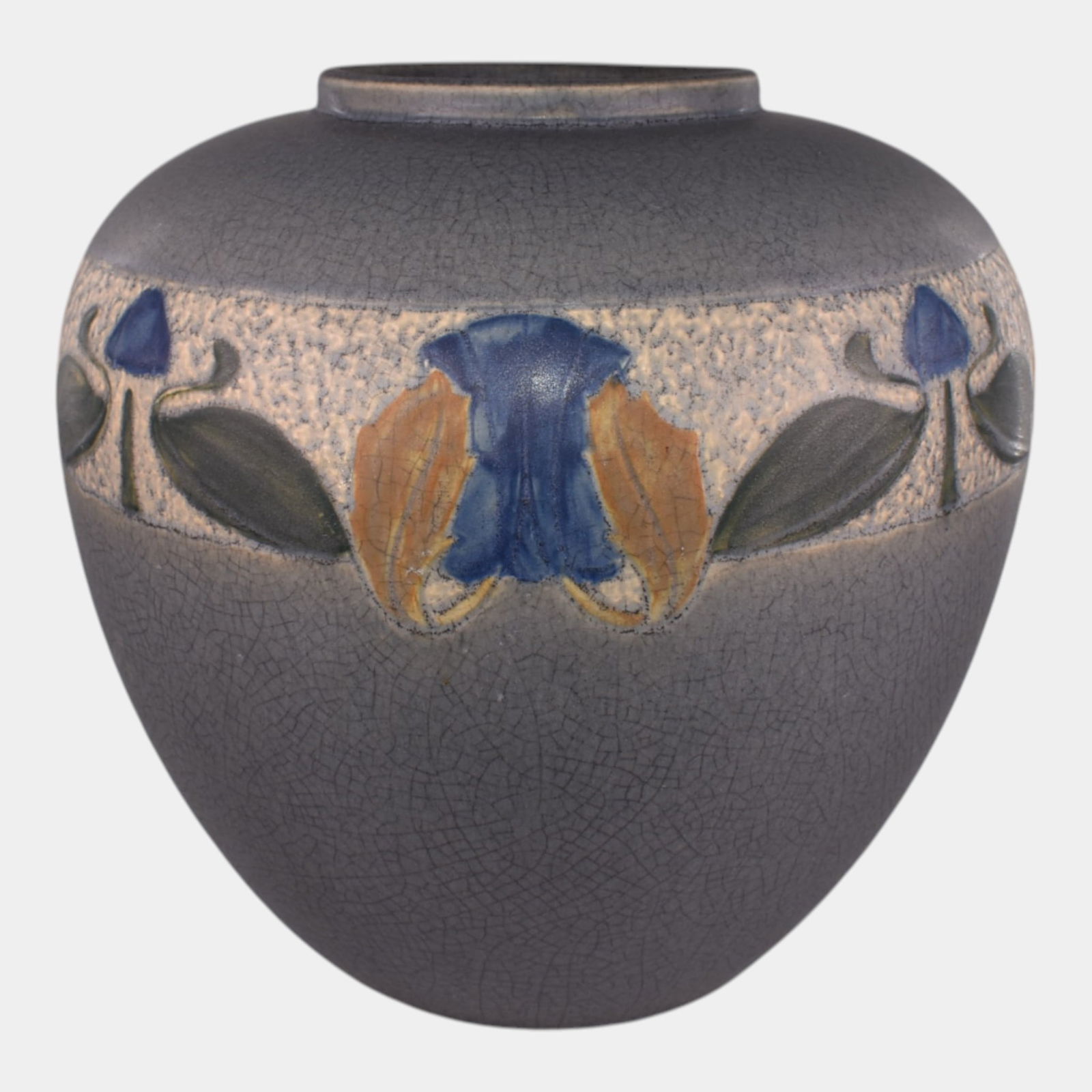 Roseville Victorian Art 1925 Vintage Arts And Crafts Pottery Vase 264-9 (1 of 6)