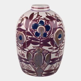 Royal Copenhagen Faience Danish 1960s Tenera Kari Christensen Vase