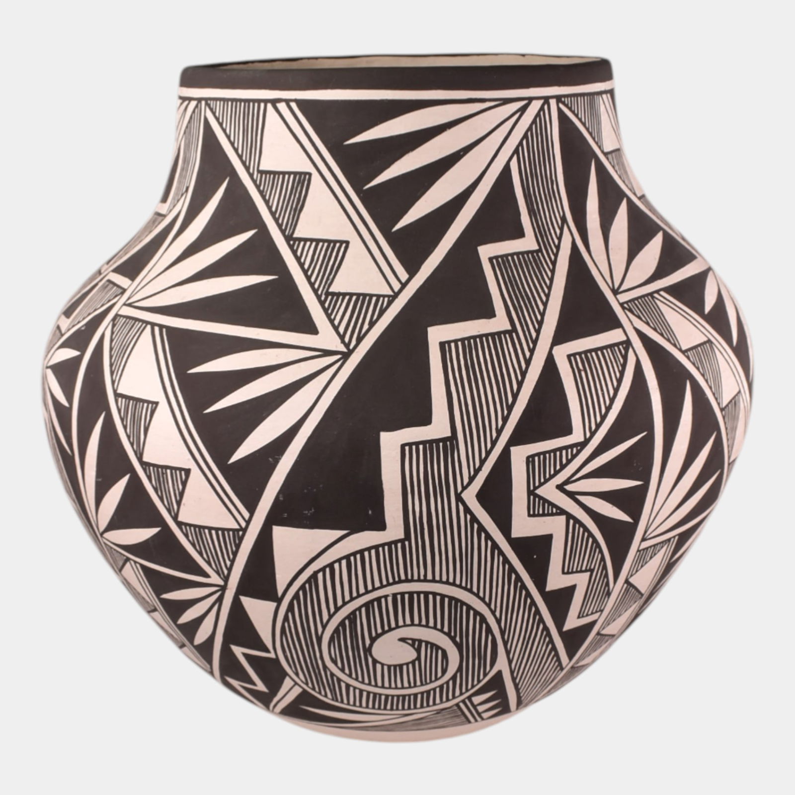 Vallo Family Acoma New Mexico Vintage Hopi Art Pottery Ceramic Vase (1 of 6)