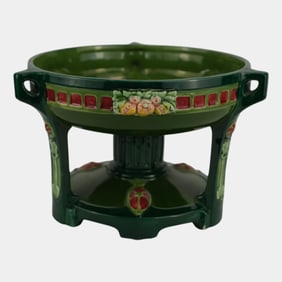 Amphora RSK Austrian Vintage Art Pottery Ceramic Pedestal Bowl