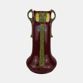 Julius Dressler Austrian Vintage Art Pottery Ceramic Vase