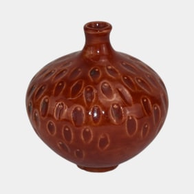 Calmwater Designs Stephanie Young Studio Art Pottery Ceramic Cabinet Vase