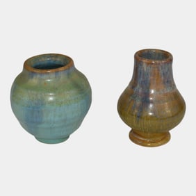 Shearwater Art Pottery Hand Thrown Ceramic Vases