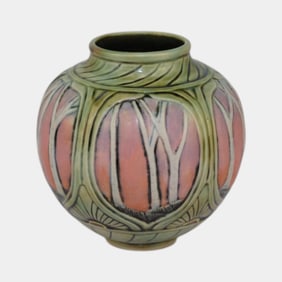 Calmwater Designs 2015 Stephanie Young Studio Art Pottery Ceramic Tree Vase