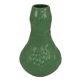 Roseville Chloron Matte Green 1905 Pottery Vase 22-8