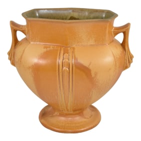 Roseville Russco 1934 Vintage Art Deco Pottery Vase 108-6