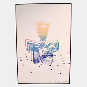 Andy Warhol (American, 1928-1987) "Committee 2000" Artist Proof Print #10/200