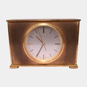 Tiffany & Co Quartz Mantle Clock Gifted To Albert Vargas From Bernadette Peters