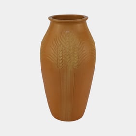 North Dakota School Of Mines UND Two Tone Tall Wheat Vase Cable