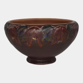 Rookwood 1917 Vintage Arts And Crafts Pottery Vase 1877 Todd