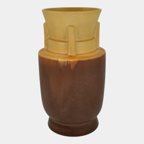 Roseville Futura 1928 Pottery Space Capsule Vase 432-10