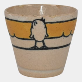 Saturday Evening Girls Pottery Baby Chick Shot Glass