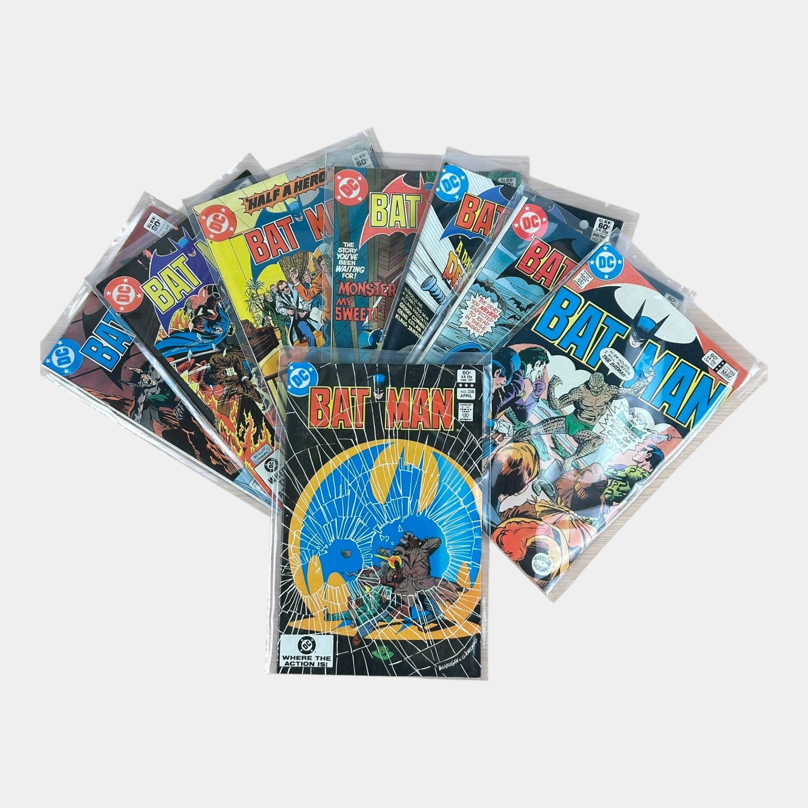 Batman 340's 350's Bronze Age High Grade Key Comic Books DC Comics (1 of 3)