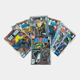 Batman #390-399 High Grade Bronze Age Comics Books Grouping DC Comics