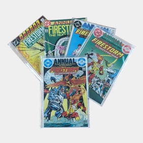Fury Of Firestorm Annual Complete Run #1-5 1983 Bronze Age DC Comics NM