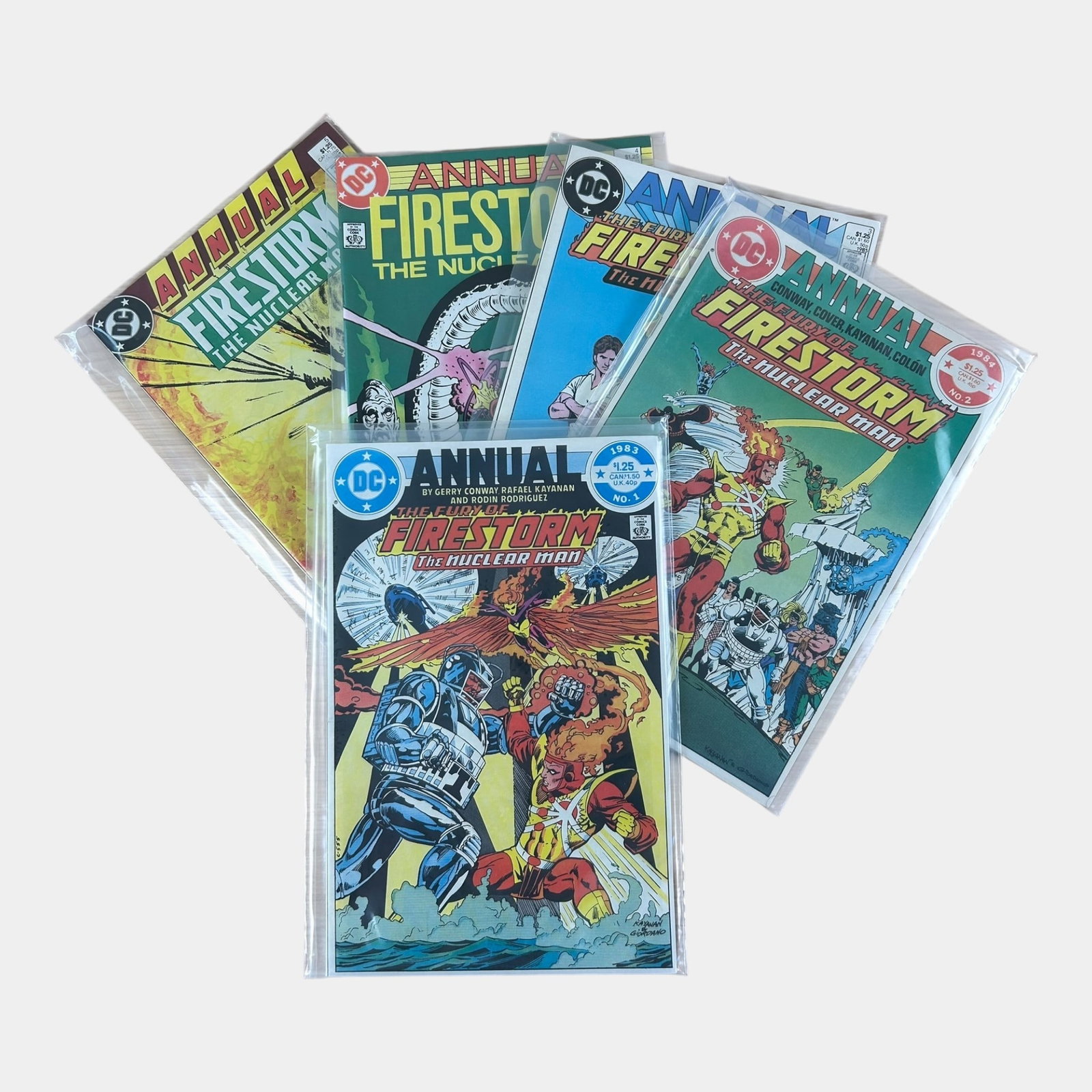 Fury Of Firestorm Annual Complete Run #1-5 1983 Bronze Age DC Comics NM (1 of 3)