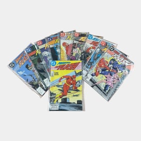Flash #1-10 Issue Run Copper Age 1987 High Grade NM