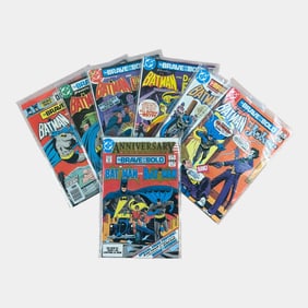 Brave And The Bold 7 High Grade Issues DC Comics Batman Key Comic