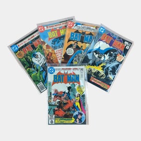 Batman Bronze Age Comic Books DC Comics With Key Comic Issue