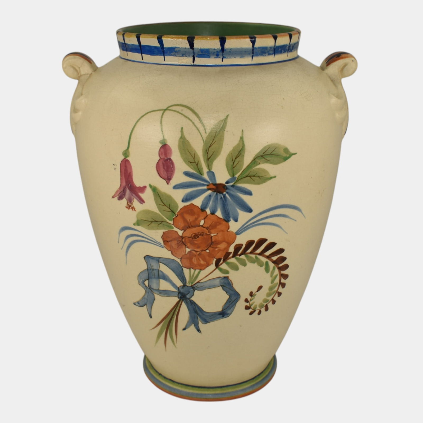 Weller Bonito 1920s Vintage Pottery 11" Ceramic Vase (1 of 6)