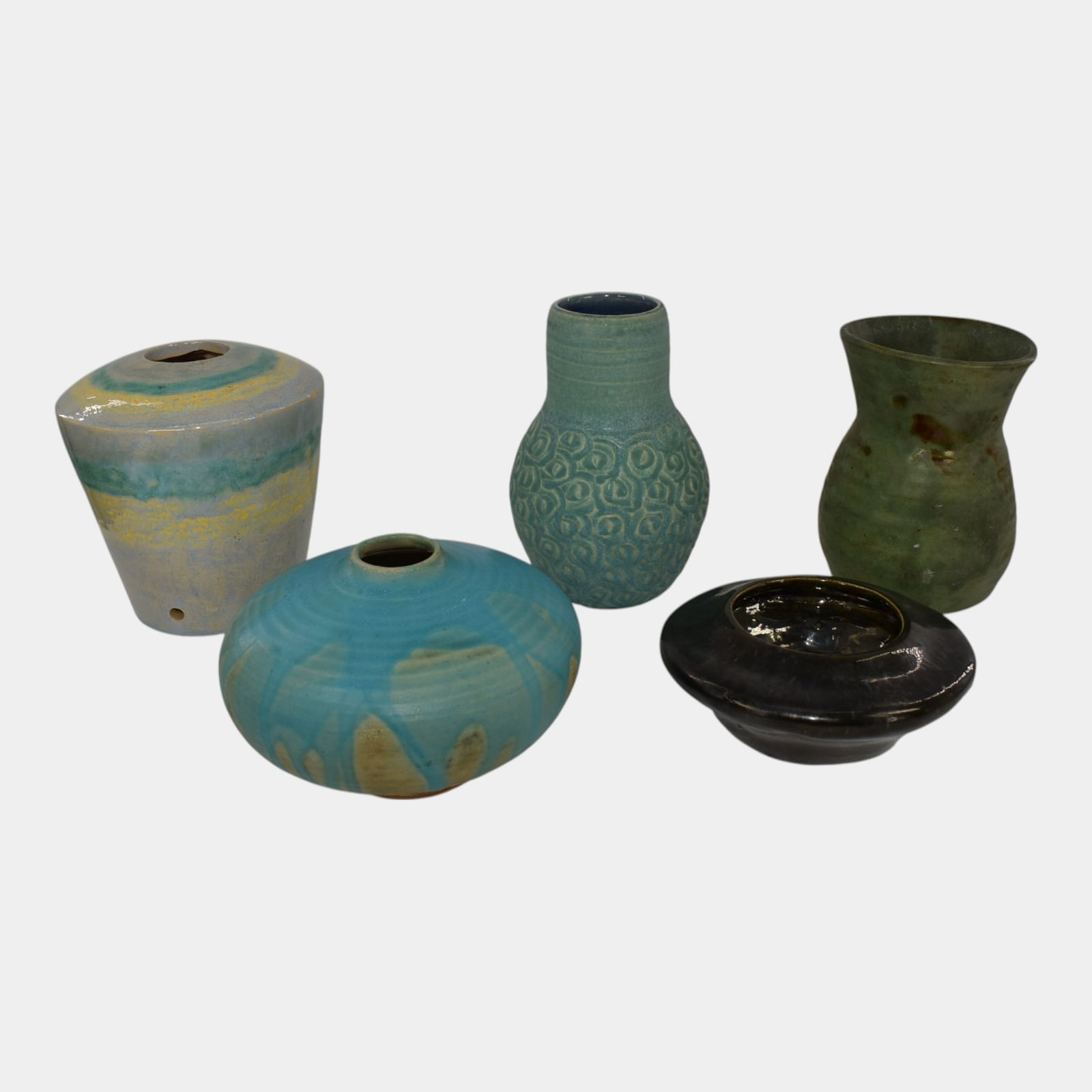 Studio Art Pottery Collection Of Bowls And Vases - 2