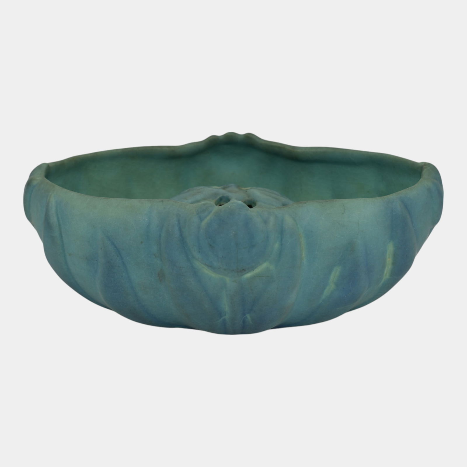 Van Briggle Pottery Tulip Bowl And Flower Frog (1 of 6)