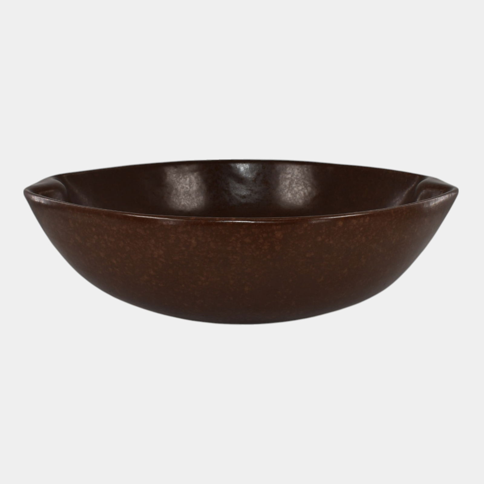 Roseville Raymor Brown Vintage Large Bowl 195: We offer in house shipping on all items. Plus spend $500 on winning bids and your shipping is free. Roseville Raymor Brown Vintage Large Bowl 195 Excellent original condition. No chips, cracks, damage
