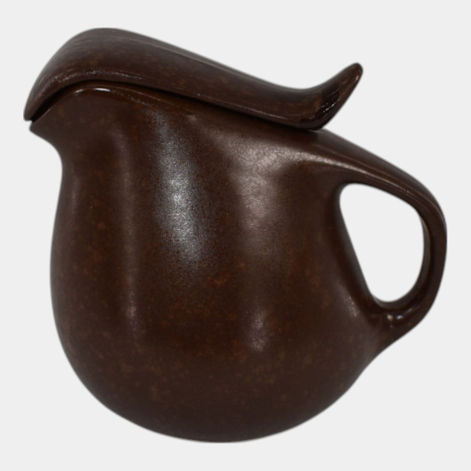 Roseville Raymor Brown Pottery Creamer 158 (1 of 5)