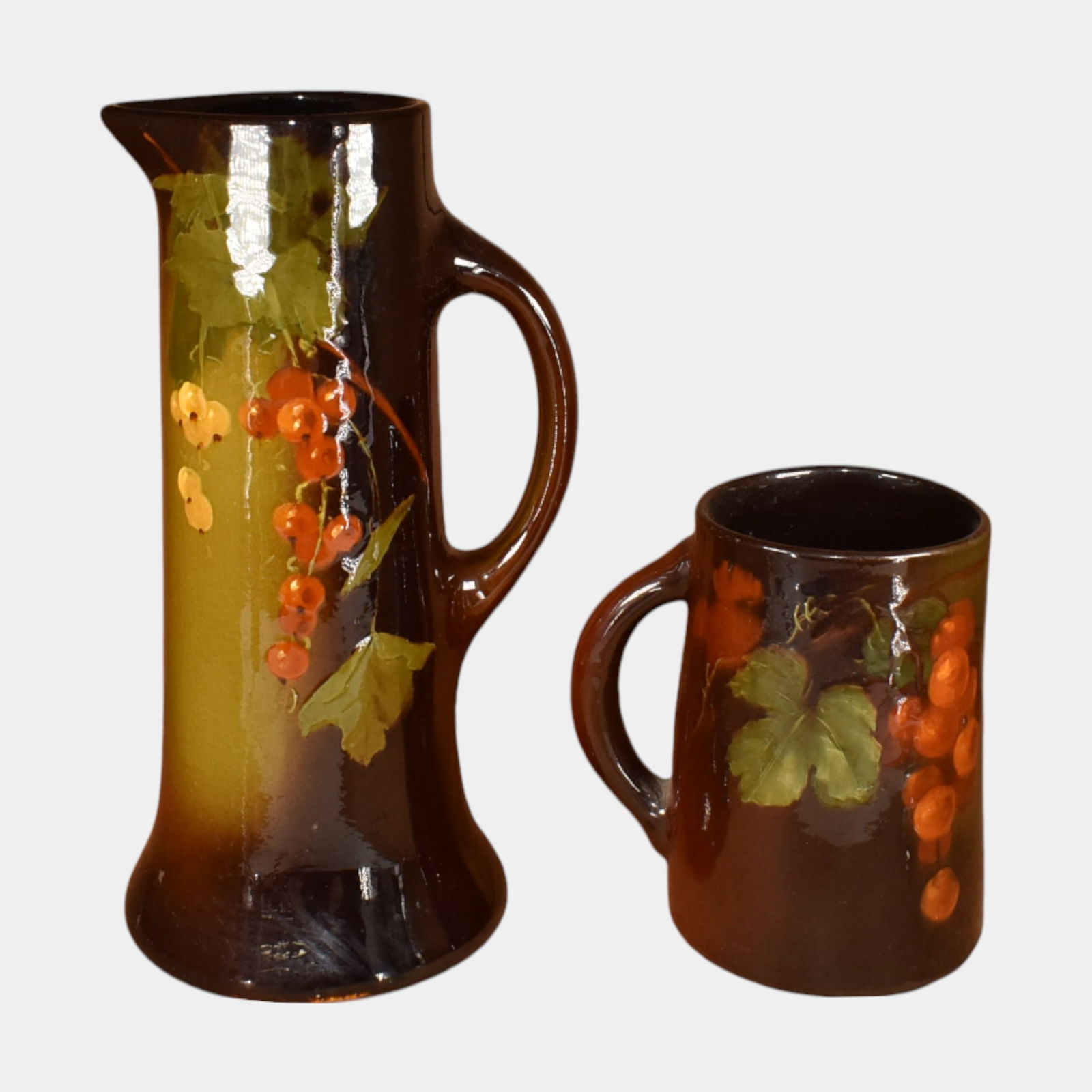 Roseville Rozane Art Pottery Standard Glaze Vase Pitcher (1 of 8)