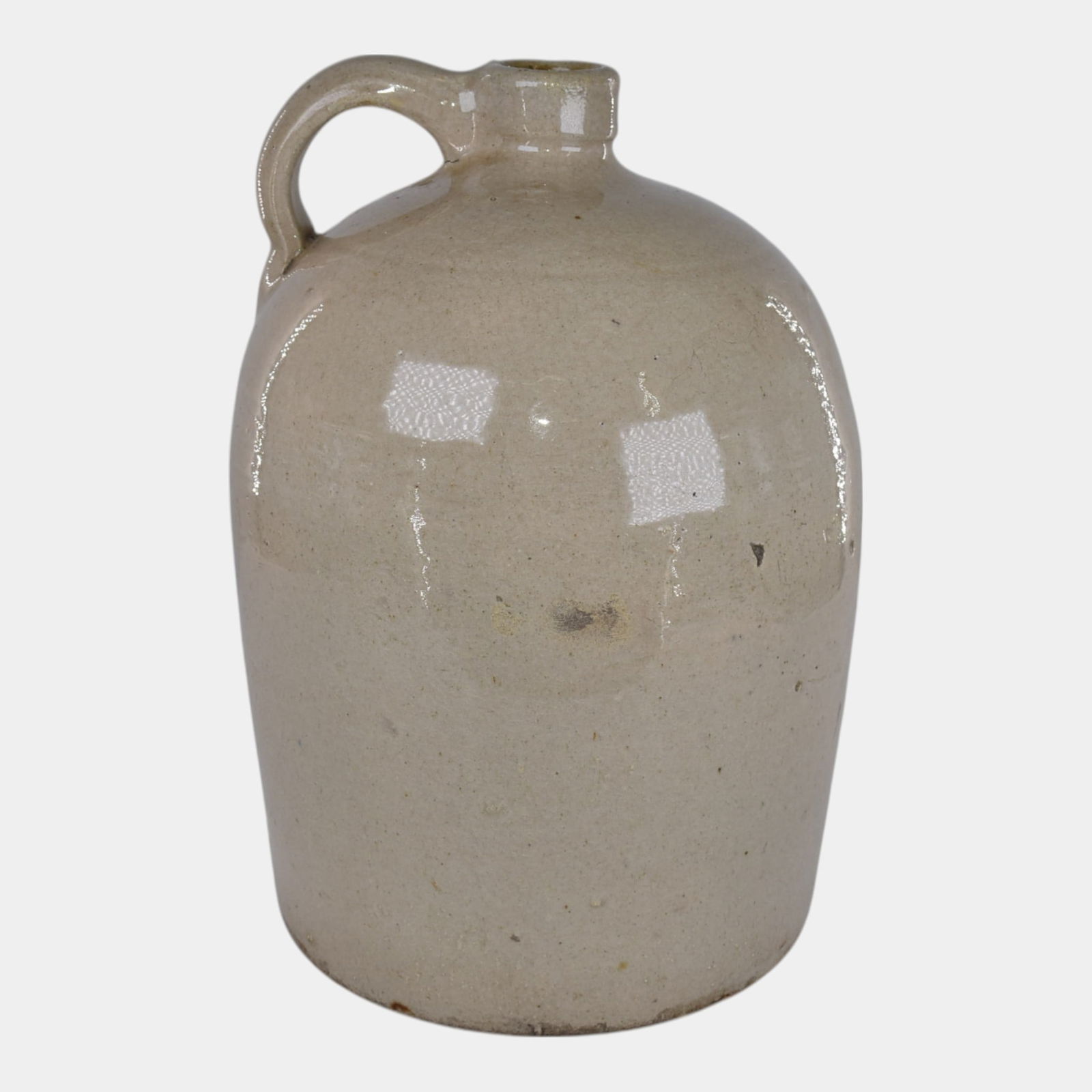 Vintage Pottery Gray Large Stoneware Jug (1 of 7)