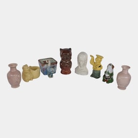 Vintage Art Pottery Vases Planters And Piggy Banks