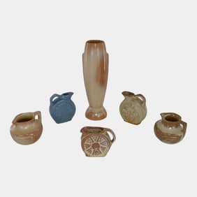 Frankoma Vintage Art Pottery Vase Pitchers And Vase