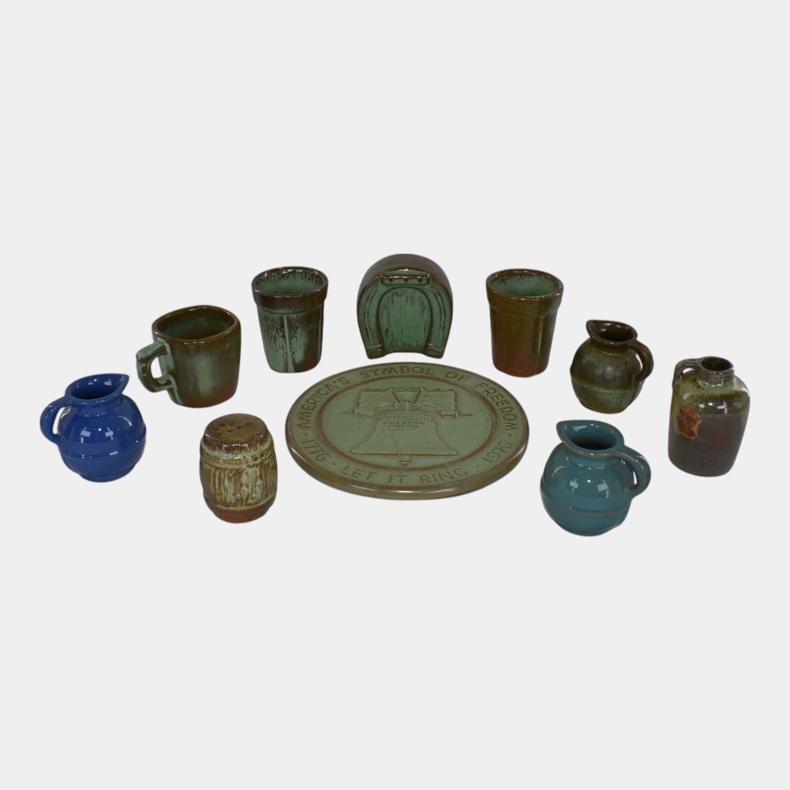 Frankoma & More Ceramic Pitchers Shakers Cups And Trivet (1 of 5)