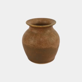 Ephraim Faience 2007 All Ephraim Artists Signed Experimental Miniature Vase