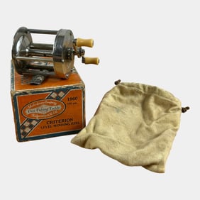 Shakespeare Co. USA 1960 Criterion Level Winding 100 Yard Fishing Reel Model 29
