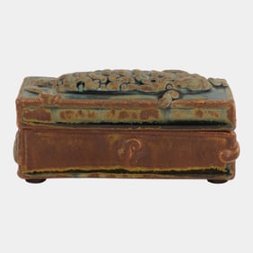 John Glick (1938-2017) Plum Tree Pottery Studio Mid Century Trinket Box