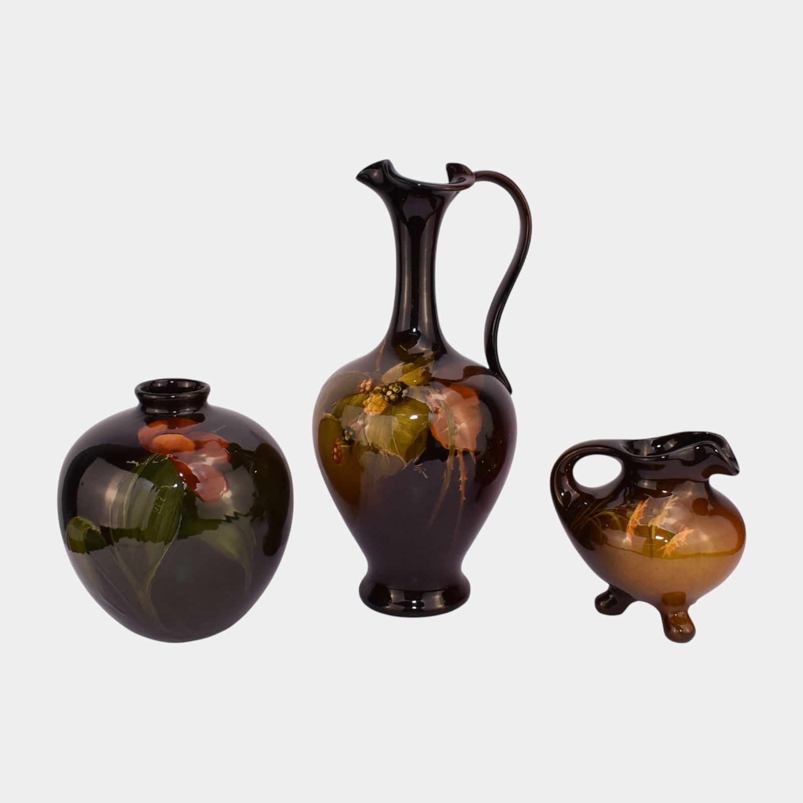 Weller Louwelsa Art Pottery Tall Ewer And Vase & JB Owens Utopian Pitcher (1 of 5)