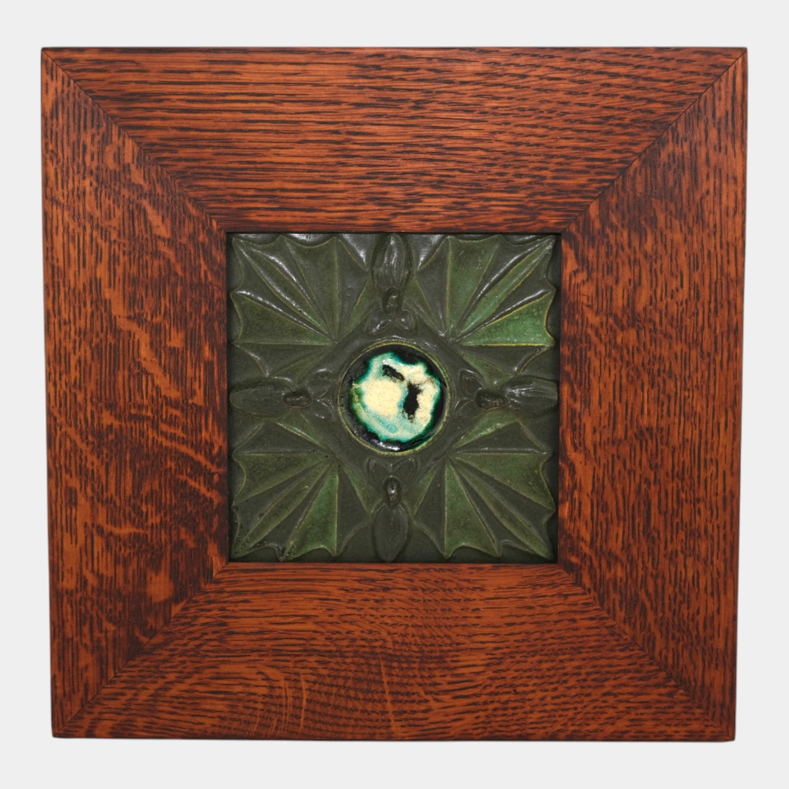 Ephraim Faience 2005 Art Pottery Framed Bats Circling Moon Green Tile Jesse Wolf: We offer in house shipping on all items. Plus spend $2000 on winning bids on qualified items and your shipping is free. Ephraim Faience 2005 Art Pottery Framed Bats Circling Moon Green Tile Jesse Wol