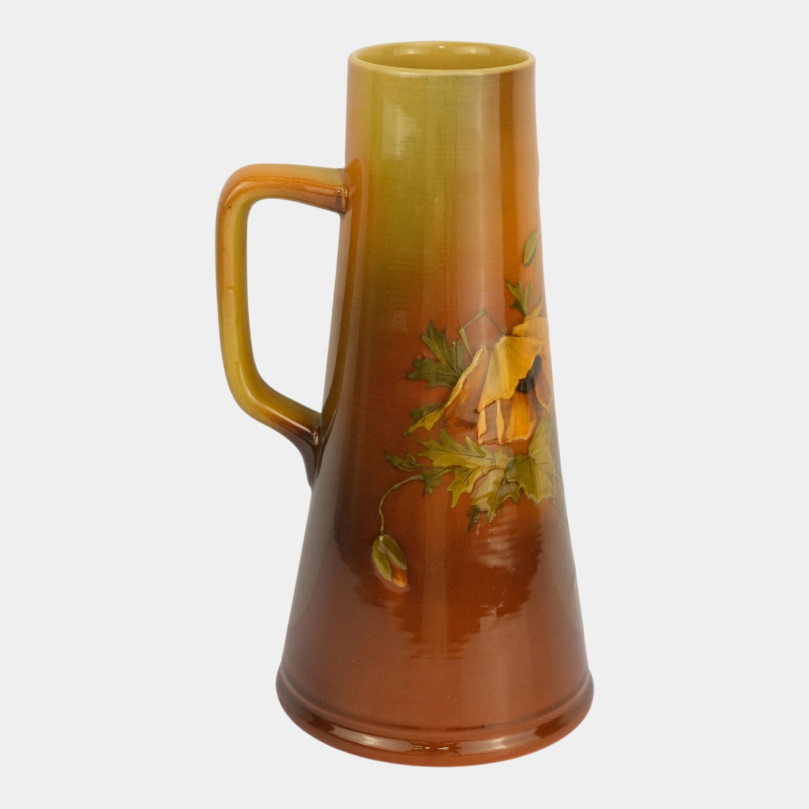 Rookwood Pottery 1890 Standard Glaze Floral Decorated Tankard 564D Valentien: We offer in house shipping on all items. Plus spend $2000 on winning bids on qualified items and your shipping is free. Rookwood Pottery 1890 Standard Glaze Floral Decorated Tankard 564D Valentien Ta