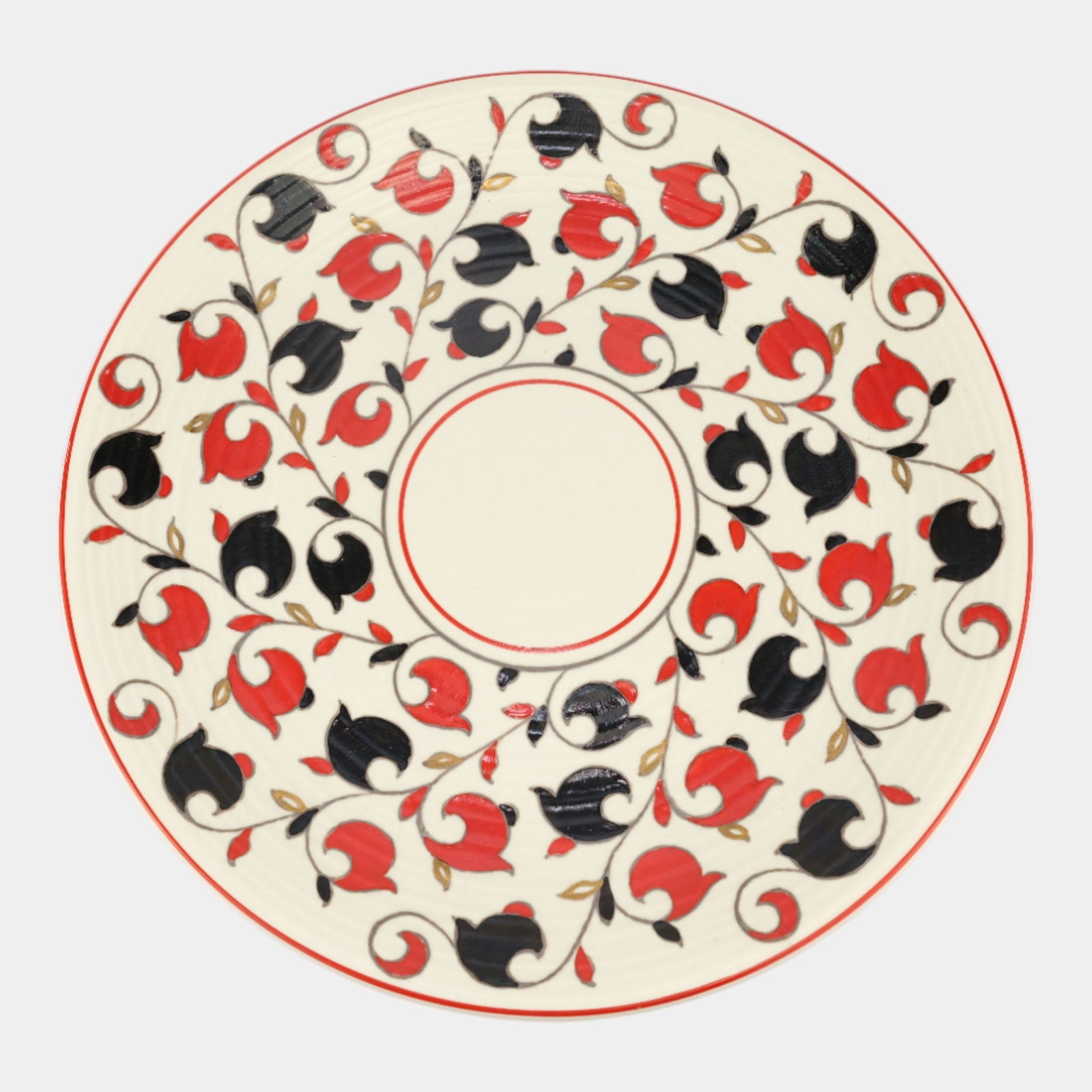 Charlotte Rhead For Crown Ducal Pottery Art Deco Tubelined Floral Charger Plate: We offer in house shipping on all items. Plus spend $2000 on winning bids on qualified items and your shipping is free. Charlotte Rhead For Crown Ducal Pottery Art Deco Tubelined Floral Charger Plate
